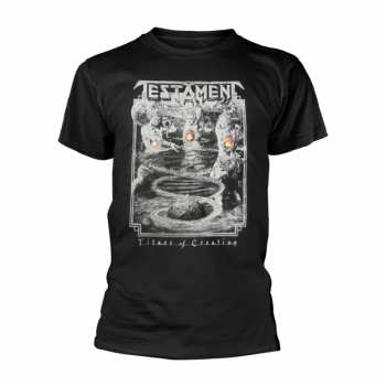 Merch Testament: Tričko Titans Of Creation (grey) Europe 2020 Tour