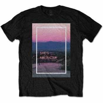 Merch The 1975: Tričko She's American  S