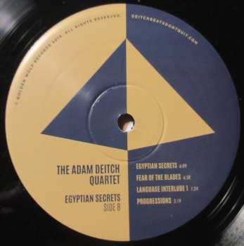 2LP The Adam Deitch Quartet: Egyptian Secrets