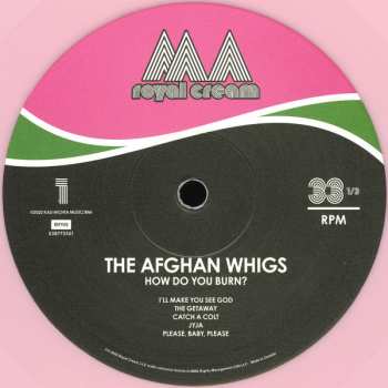 LP The Afghan Whigs: How Do You Burn? LTD | CLR