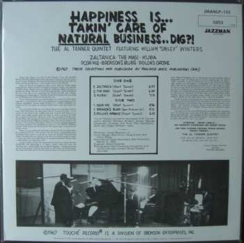 LP The Al Tanner Quintet: Happiness Is... Takin' Care Of Natural Business... Dig?! LTD | NUM