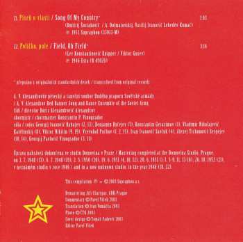 CD The Alexandrov Red Army Ensemble: The Alexandrov Song & Dance Ensemble In Prague