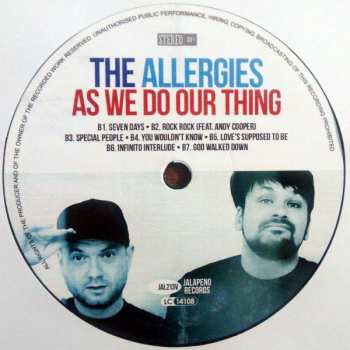 LP The Allergies: As We Do Our Thing LTD