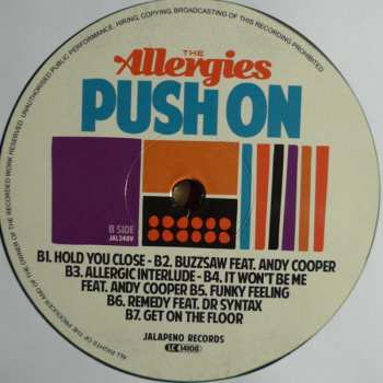 LP The Allergies: Push On