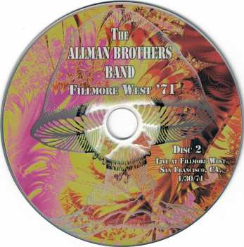 4CD The Allman Brothers Band: Fillmore West '71
