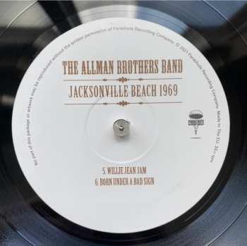 LP The Allman Brothers Band: Jacksonville Beach 1969