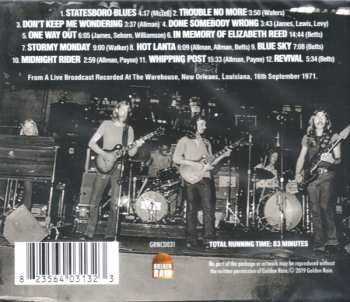 CD The Allman Brothers Band: The Lost Warehouse Tapes
