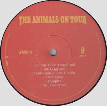 LP The Animals: The Animals On Tour