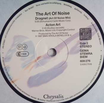 LP The Art Of Noise: Dragnet