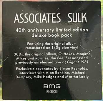 LP/3CD The Associates: Sulk DLX | LTD | CLR