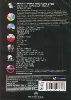 2DVD The Australian Pink Floyd Show: Live At The Hammersmith Apollo 2011