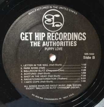 LP The Authorities: Puppy Love