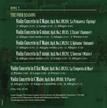 2CD Antonio Vivaldi: Il Cimento Dell'Armonia E Dell'Inventione, Opus 8 (Including 'Le Quattro Stagioni')