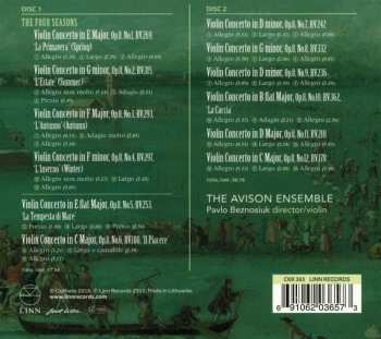 2CD Antonio Vivaldi: Il Cimento Dell'Armonia E Dell'Inventione, Opus 8 (Including 'Le Quattro Stagioni')