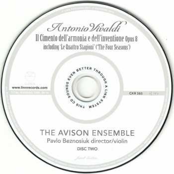 2CD Antonio Vivaldi: Il Cimento Dell'Armonia E Dell'Inventione, Opus 8 (Including 'Le Quattro Stagioni')