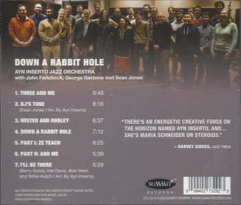 CD The Ayn Inserto Jazz Orchestra: Down A Rabbit Hole