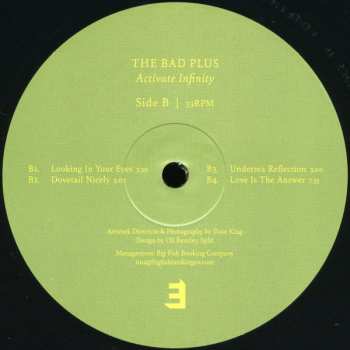 LP The Bad Plus: Activate Infinity