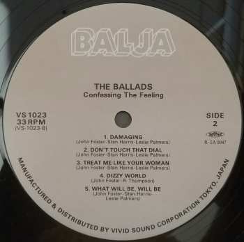 LP The Ballads: Confessing The Feeling