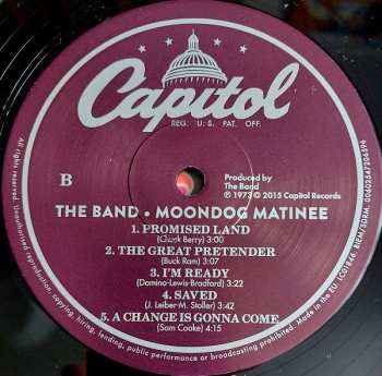 LP The Band: Moondog Matinee