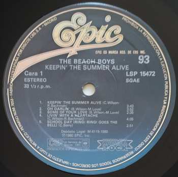 LP The Beach Boys: Keepin' The Summer Alive