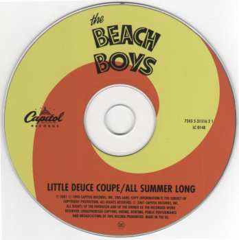 CD The Beach Boys: Little Deuce Coupe / All Summer Long