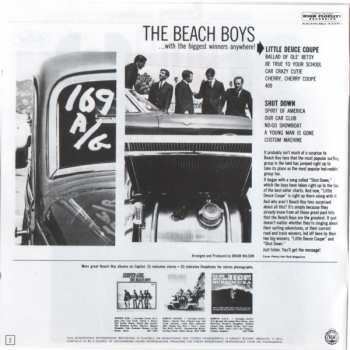 CD The Beach Boys: Little Deuce Coupe / All Summer Long