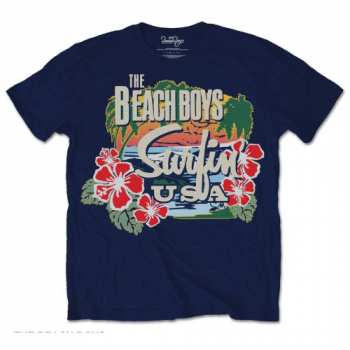 Merch The Beach Boys: Tričko Surfin Usa Tropical 