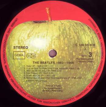 2LP The Beatles: 1962-1966