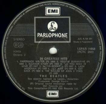 LP The Beatles: 20 Greatest Hits