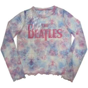 Merch The Beatles: Dámske Long Sleeve Tričko Drop T Logo The Beatles