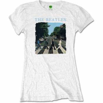Merch The Beatles: Dámske Tričko Abbey Road & Logo The Beatles 