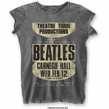 Merch The Beatles: Dámske Tričko Carnegie Hall 