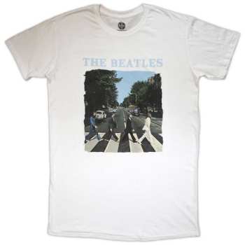 Merch The Beatles: The Beatles Ladies T-shirt Dress: Abbey Road & Logo (small) S