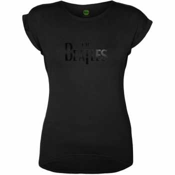 Merch The Beatles: Dámske Tričko Drop T Logo The Beatles 