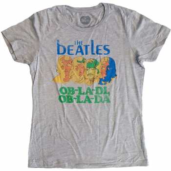 Merch The Beatles: Dámské Tričko Ob-la-di  S