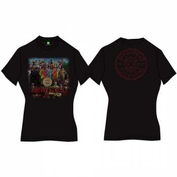 Merch The Beatles: Dámske Tričko Sgt Pepper 