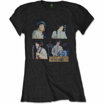 Merch The Beatles: Dámske Tričko Shea Stadium Shots 