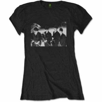 Merch The Beatles: Dámske Tričko Smiles Photo 
