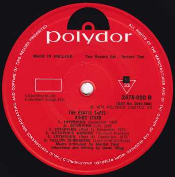 2LP The Beatles: The Beatles Tapes From The David Wigg Interviews