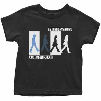 Merch The Beatles: Detské Toddler Tričko Abbey Road Colours Crossing 