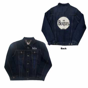 Merch The Beatles: Džínová Bunda Drum Logo The Beatles  S