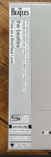 CD The Beatles: Free As A Bird / Real Love = フリー・アズ・ア・バード / リアル・ラヴ