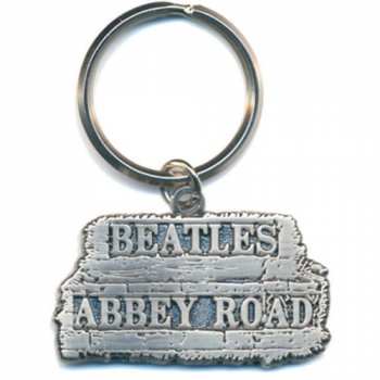 Merch The Beatles: Kľúčenka Abbey Road Sign In Relief 