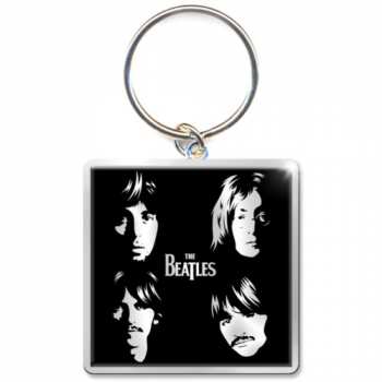 Merch The Beatles: Kľúčenka Illustrated Faces 