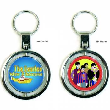 Merch The Beatles: Kľúčenka Yellow Submarine Band & Sub 