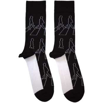 Merch The Beatles: Členkové ponožky Abbey Road Outlines
