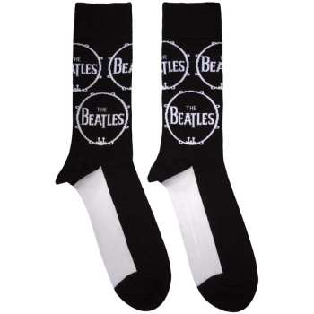Merch The Beatles: Členkové ponožky Drum Logo The Beatles Repeat