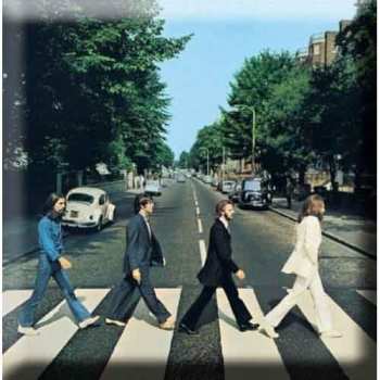 Merch The Beatles: Magnetka na chladničku Abbey Road