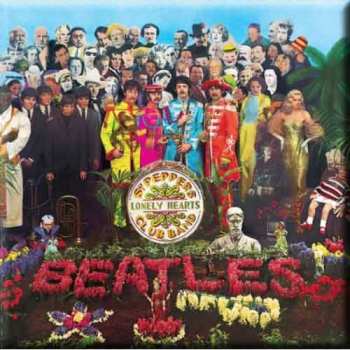Merch The Beatles: Magnetka na chladničku Sgt Pepper