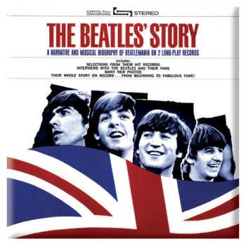 Merch The Beatles: Magnetka na chladničku Story